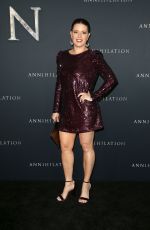 ALICIA MACHADO at Annihilation Premiere in Los Angeles 02/13/2018