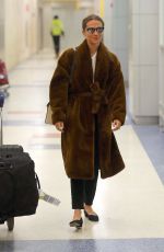 ALICIA VIKANDER Arrives at JFK Airport in New York 02/20/2018