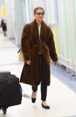 ALICIA VIKANDER Arrives at JFK Airport in New York 02/20/2018