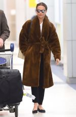 ALICIA VIKANDER Arrives at JFK Airport in New York 02/20/2018