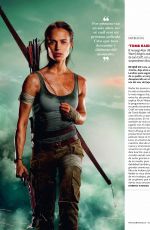 ALICIA VIKANDER in Fotogramas Magazine, Spain March 2018
