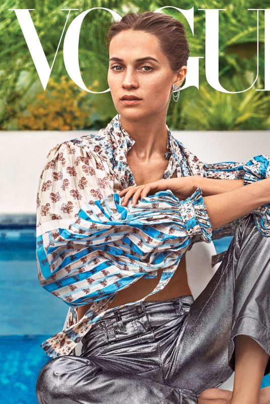 ALICIA VIKANDER in Vogue Magazine, March 2018