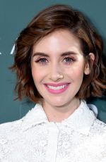 ALISON BRIE at CFDA, Variety and WWD Runway to Red Carpet Luncheon in Los Angeles 02/20/2018