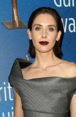 ALISON BRIE at Writers Guild Awards 2018 in Beverly Hills 02/11/2018