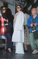 ALISON BRIE Leaves CFDA Luncheon at Chateau Marmont in Los Angeles 02/20/2018
