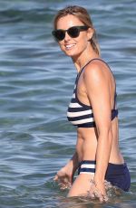 ALLISON LANGDON in Bikini on the Beach in Sydney 02/08/2018