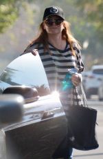 ALYSON HANNIGAN Out and About in Hollywood 02/06/2018
