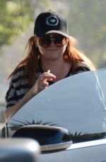 ALYSON HANNIGAN Out and About in Hollywood 02/06/2018