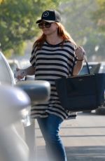 ALYSON HANNIGAN Out and About in Hollywood 02/06/2018