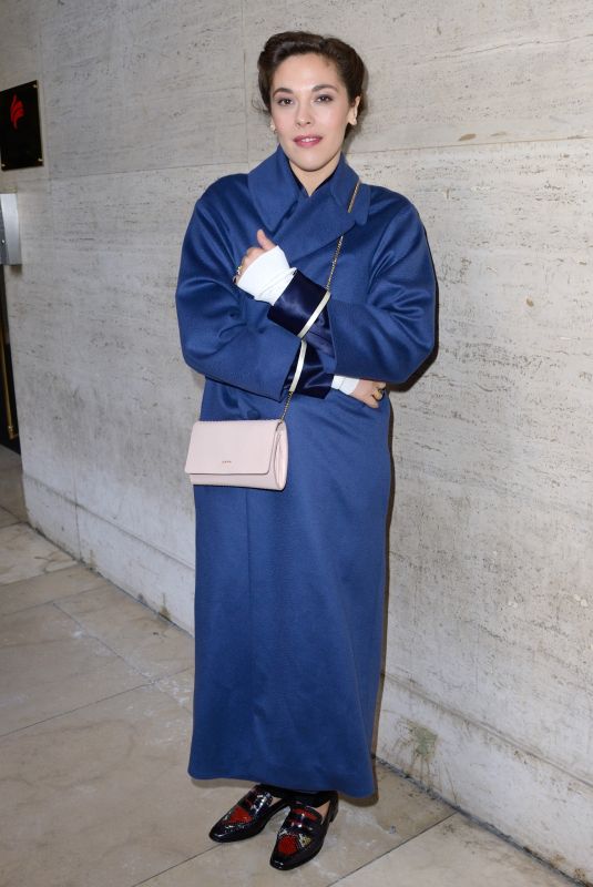 ALYSSON PARADIS at Lanvin Show at Paris Fashion Week 02/28/2018