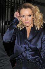 AMANDA HOLDEN Leaves London Palladium 01/31/2018