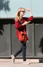 AMANDA SEYFRIED Out and About in Beverly Hills 02/15/2018