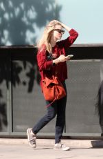 AMANDA SEYFRIED Out and About in Beverly Hills 02/15/2018