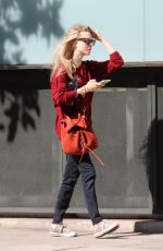 AMANDA SEYFRIED Out and About in Beverly Hills 02/15/2018
