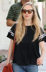 AMANDA SEYFRIED Out in Beverly Hills 02/09/2018