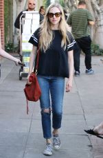 AMANDA SEYFRIED Out in Beverly Hills 02/09/2018