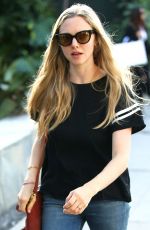 AMANDA SEYFRIED Out in Beverly Hills 02/09/2018