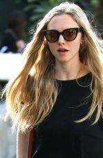 AMANDA SEYFRIED Out in Beverly Hills 02/09/2018