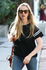 AMANDA SEYFRIED Out in Beverly Hills 02/09/2018