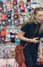 AMANDA SEYFRIED Out Shopping in Beverly HIlls 02/15/2018