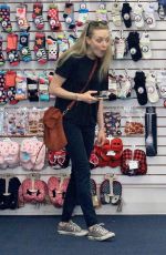 AMANDA SEYFRIED Out Shopping in Beverly HIlls 02/15/2018