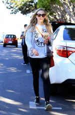 AMANDA SEYFRIED Shopping at Fred Segal in West Hollywood 02/16/2018