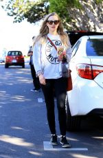 AMANDA SEYFRIED Shopping at Fred Segal in West Hollywood 02/16/2018