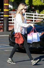 AMANDA SEYFRIED Shopping at Fred Segal in West Hollywood 02/16/2018