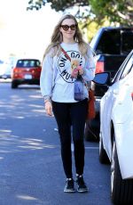 AMANDA SEYFRIED Shopping at Fred Segal in West Hollywood 02/16/2018