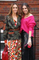 AMBER and JASMIN LE BON at Temperley Fashion Show in London 02/18/2018