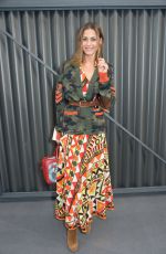 AMBER and JASMIN LE BON at Temperley Fashion Show in London 02/18/2018