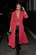 AMBER DOWDING Out and About in London 02/15/2018