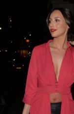 AMBER DOWDING Out and About in London 02/15/2018