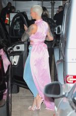 AMBER ROSE at Nobu in Malibu 02/14/2018
