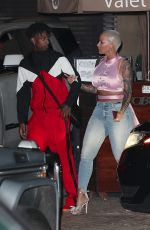 AMBER ROSE at Nobu in Malibu 02/14/2018