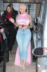 AMBER ROSE at Nobu in Malibu 02/14/2018