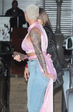 AMBER ROSE at Nobu in Malibu 02/14/2018
