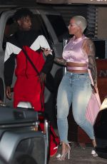 AMBER ROSE at Nobu in Malibu 02/14/2018