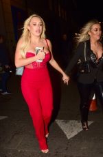 AMBER TURNER at Valentine’s Party at Libertine Nightclub in London 02/08/2018