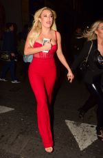 AMBER TURNER at Valentine’s Party at Libertine Nightclub in London 02/08/2018