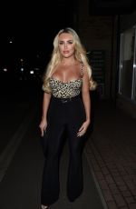 AMBER TURNER Night Out in Loughton 02/24/2018