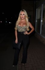 AMBER TURNER Night Out in Loughton 02/24/2018