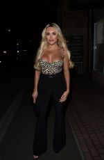 AMBER TURNER Night Out in Loughton 02/24/2018