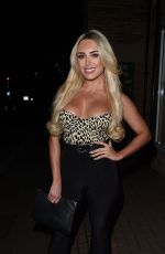 AMBER TURNER Night Out in Loughton 02/24/2018