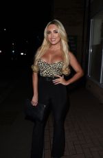 AMBER TURNER Night Out in Loughton 02/24/2018