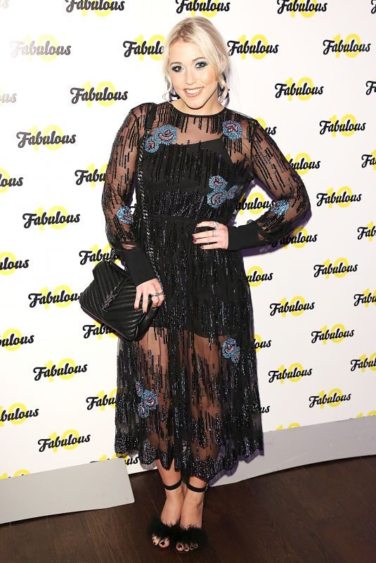 AMELIA LILY at Fabulous Magazine 10th Birthday Party in London 02/06/2018