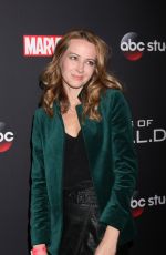 AMY ACKER at Agents of S.H.I.E.L.D. 100th Episode Celebration in Hollywood 02/24/2018