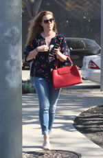 AMY ADAMS Out and About in West Hollywood 02/02/2018