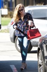 AMY ADAMS Out and About in West Hollywood 02/02/2018