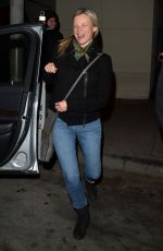 AMY SMART Out for Dinner at Craig